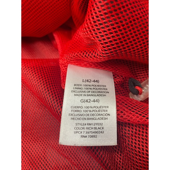 Authentic STARTER Jacket Black/Red Size : LARGE - Picture 7 of 8